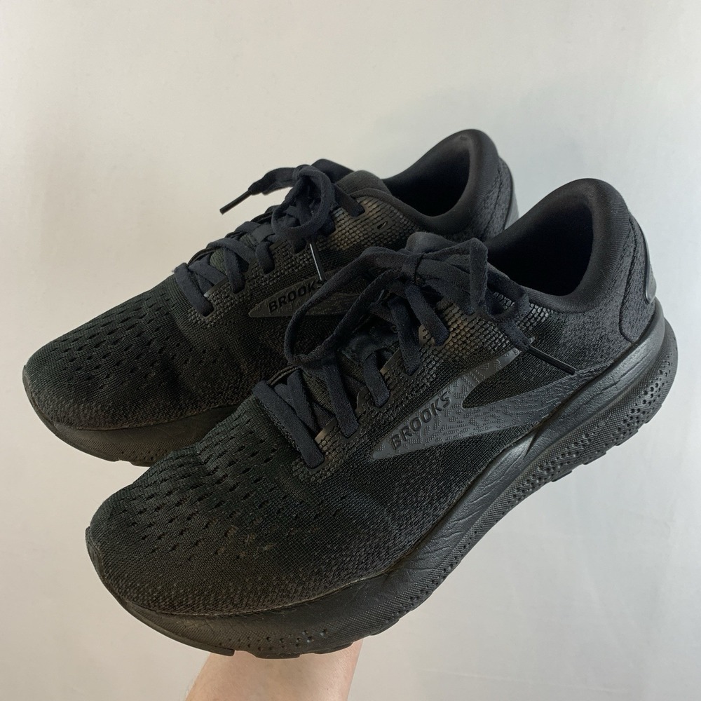 Brooks Ghost 16 Womens Sneakers Shoes Size‎ 9 M Black Running  1204071B020